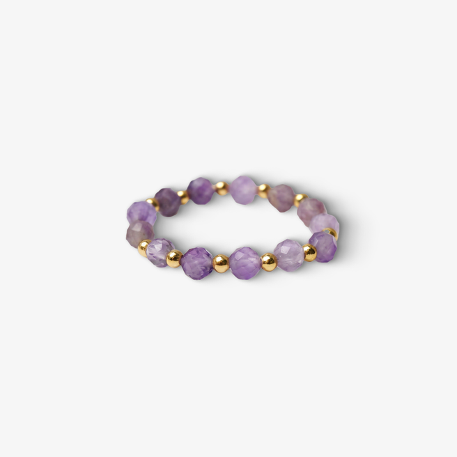 Amethyst Aura Ring