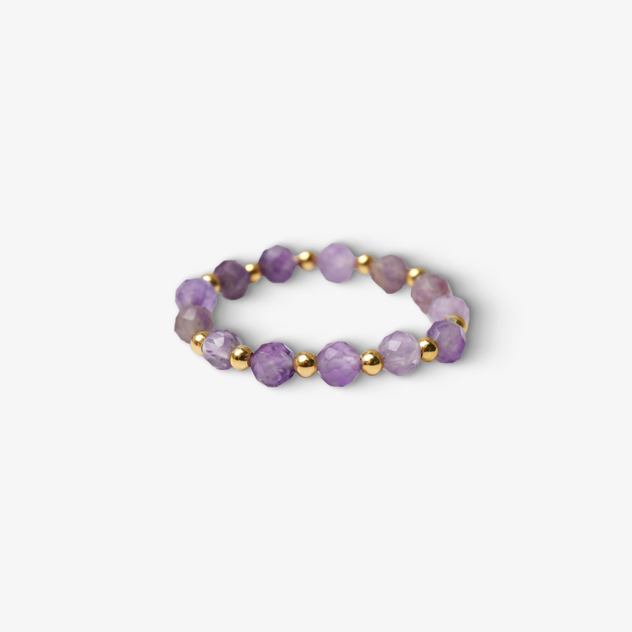 Amethyst Aura Ring
