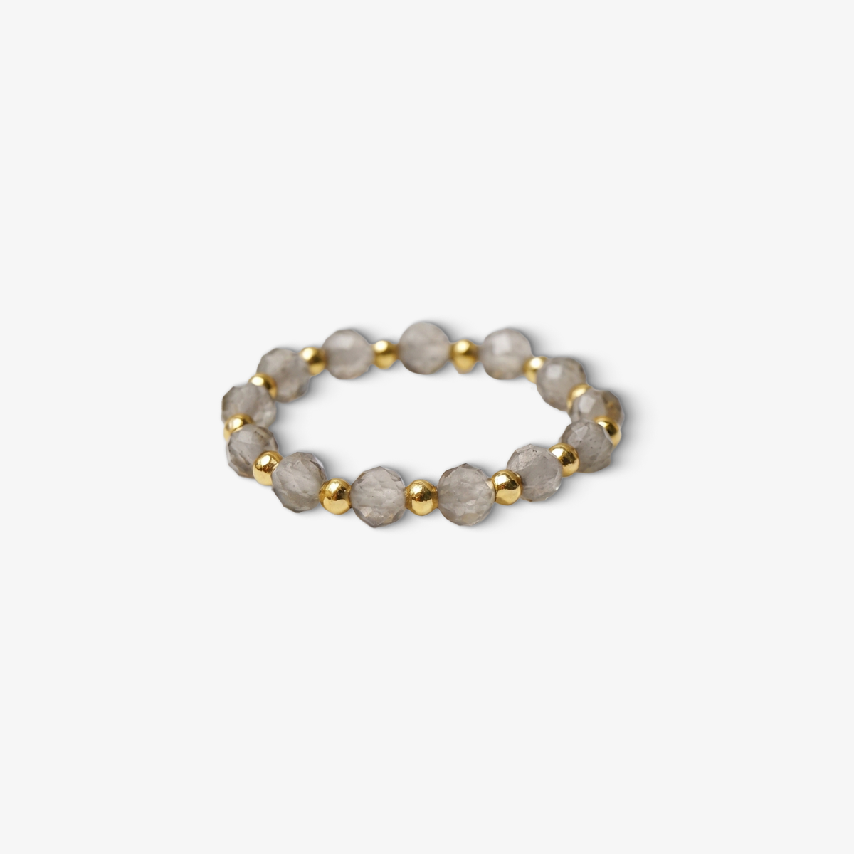 Smoky Quartz Aura Ring
