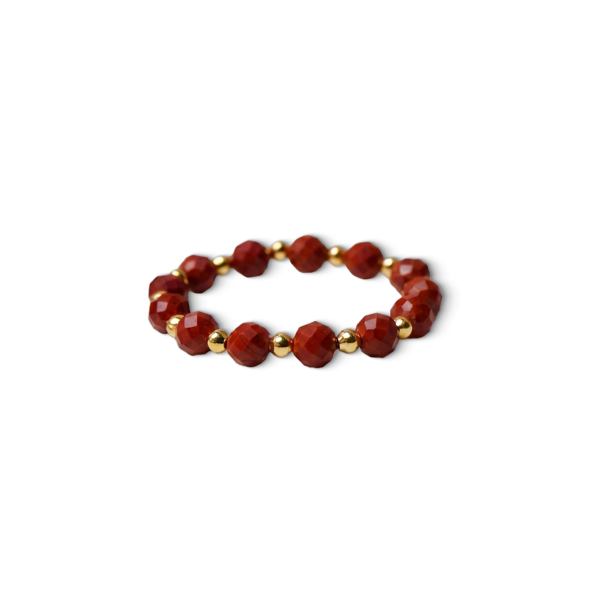 Red Stone Aura Ring