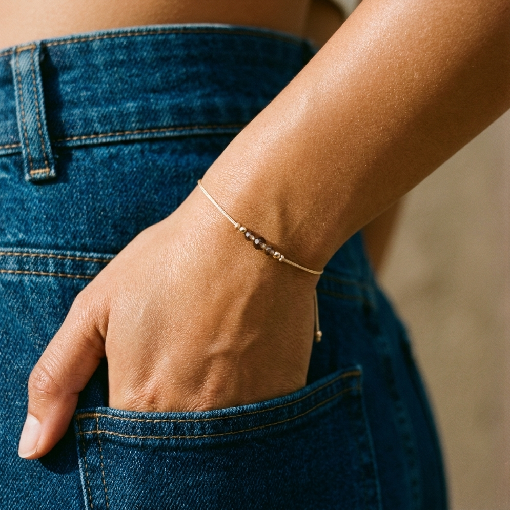 Smokey Quartz Soulmate Bracelet