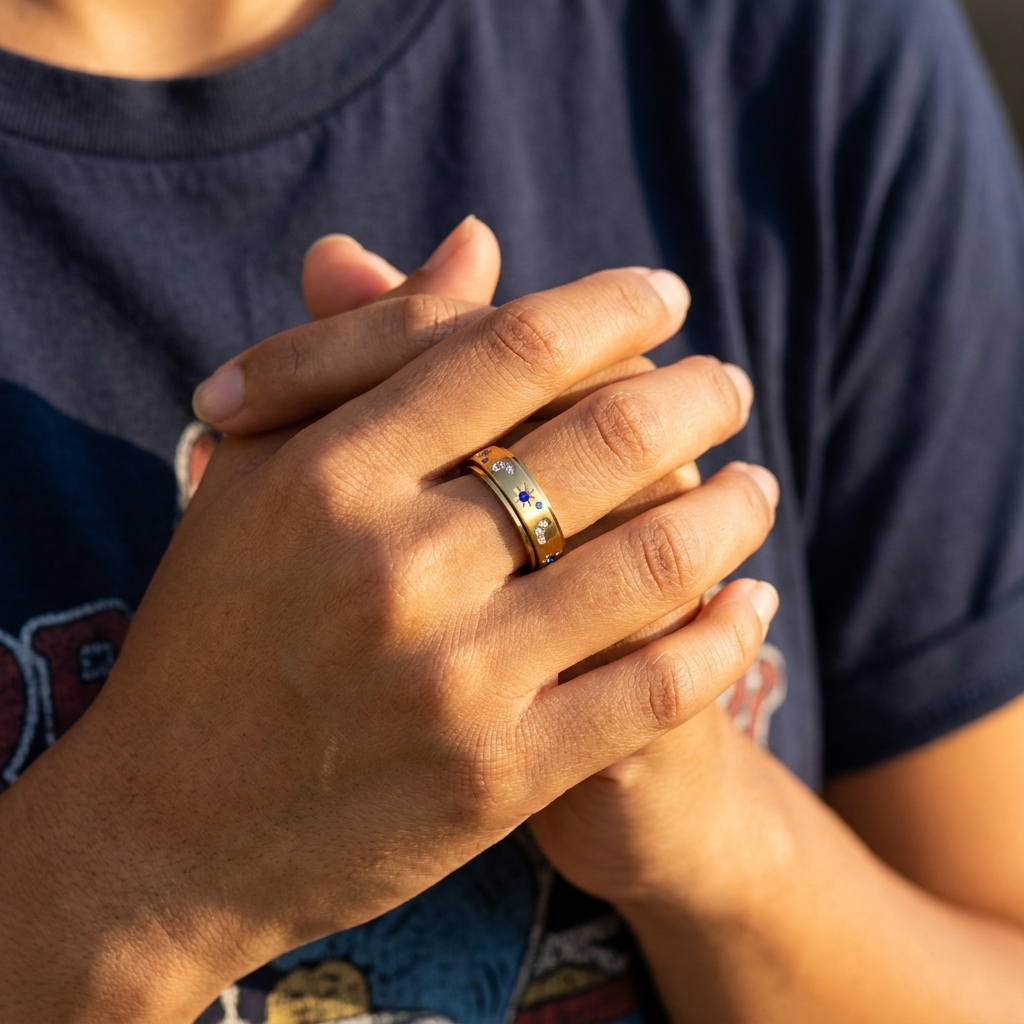 Cosmos Fidget Ring