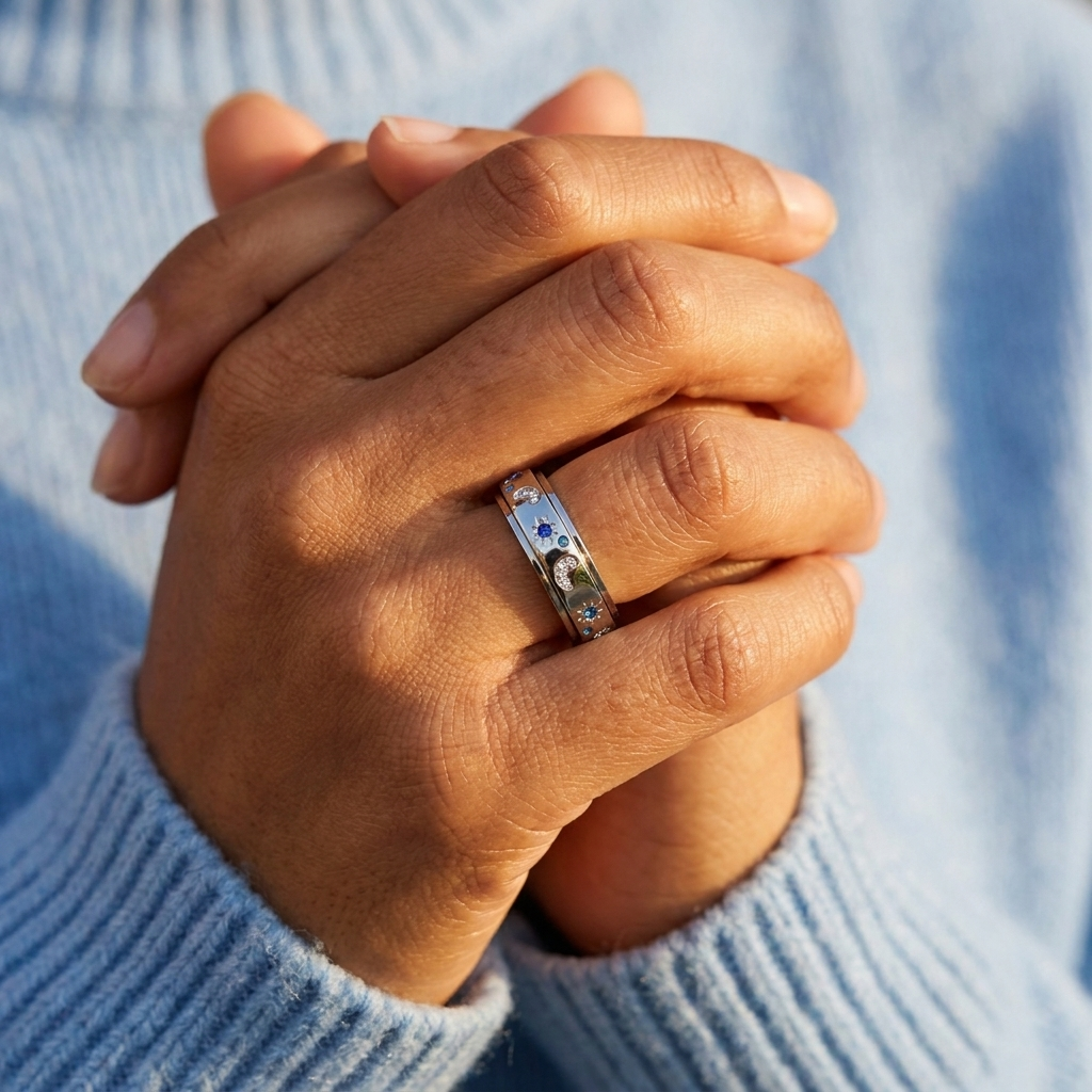 Cosmos Fidget Ring