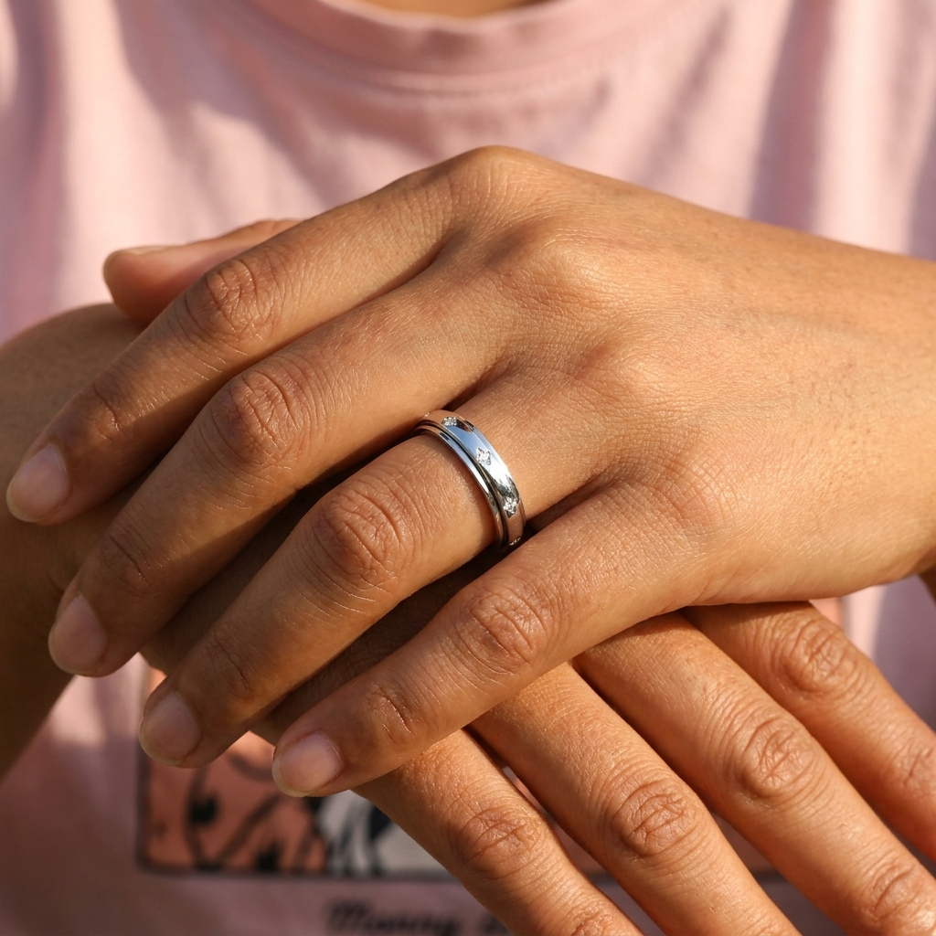 Stardust Fidget Ring