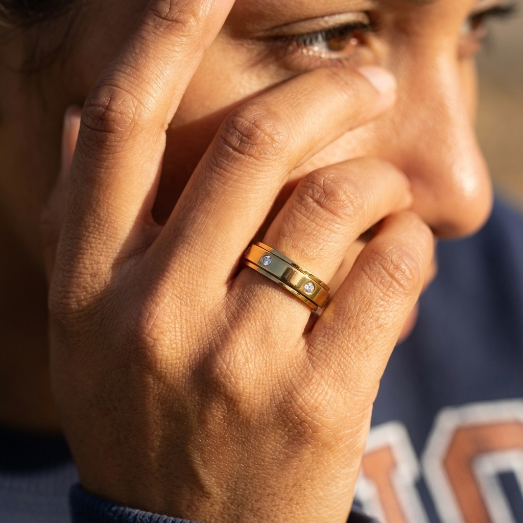 Star Fidget Ring