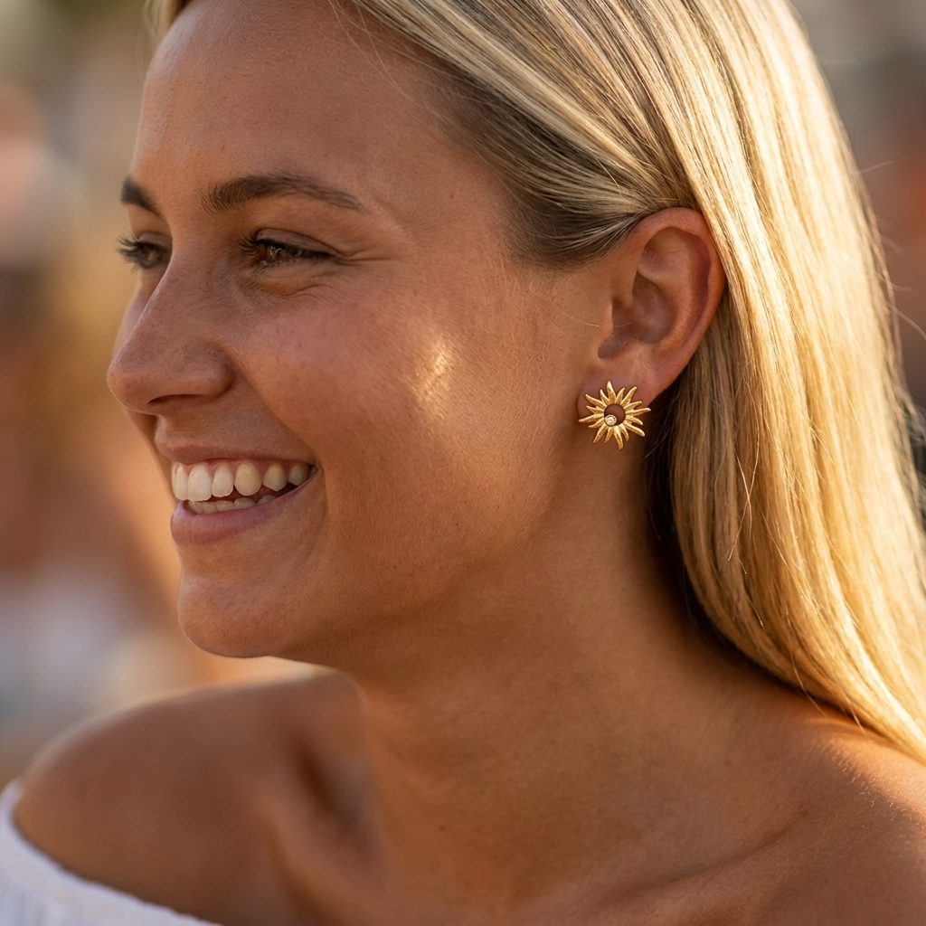 Sunburst Earrings