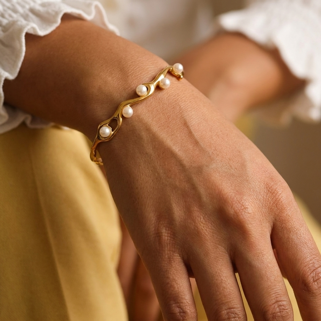 Pearl Drift Cuff