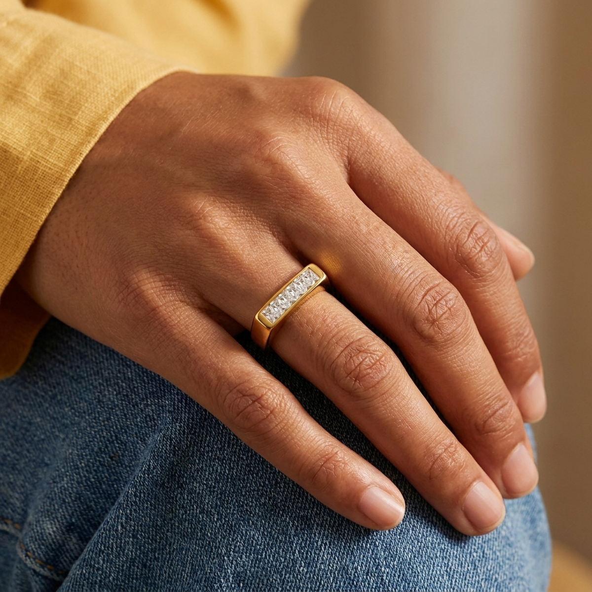 Sparkle Bar Ring