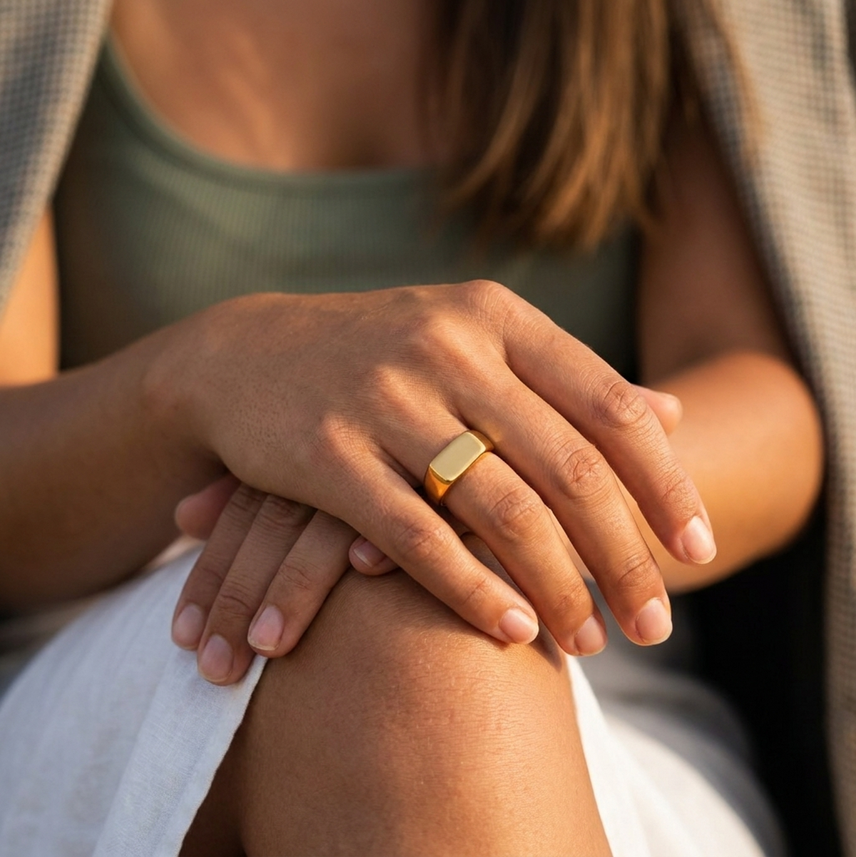 Bar Signet Ring