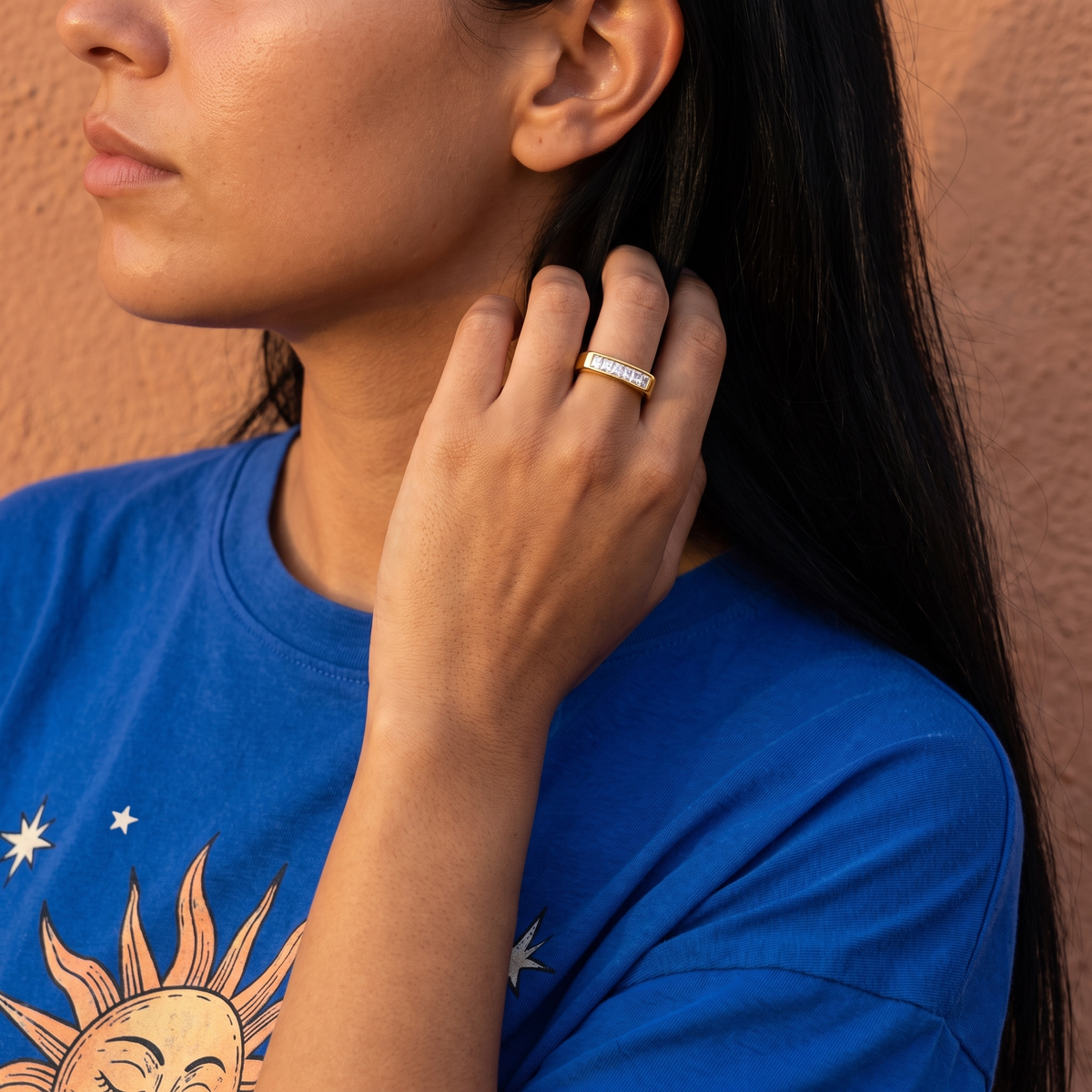 Sparkle Bar Ring