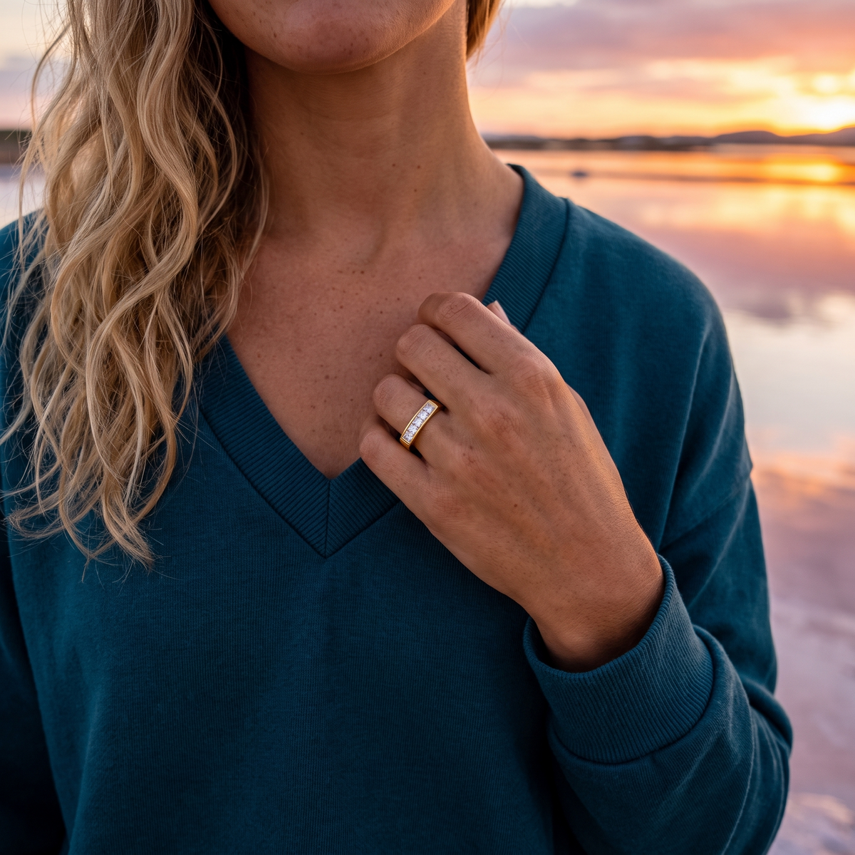 Sparkle Bar Ring