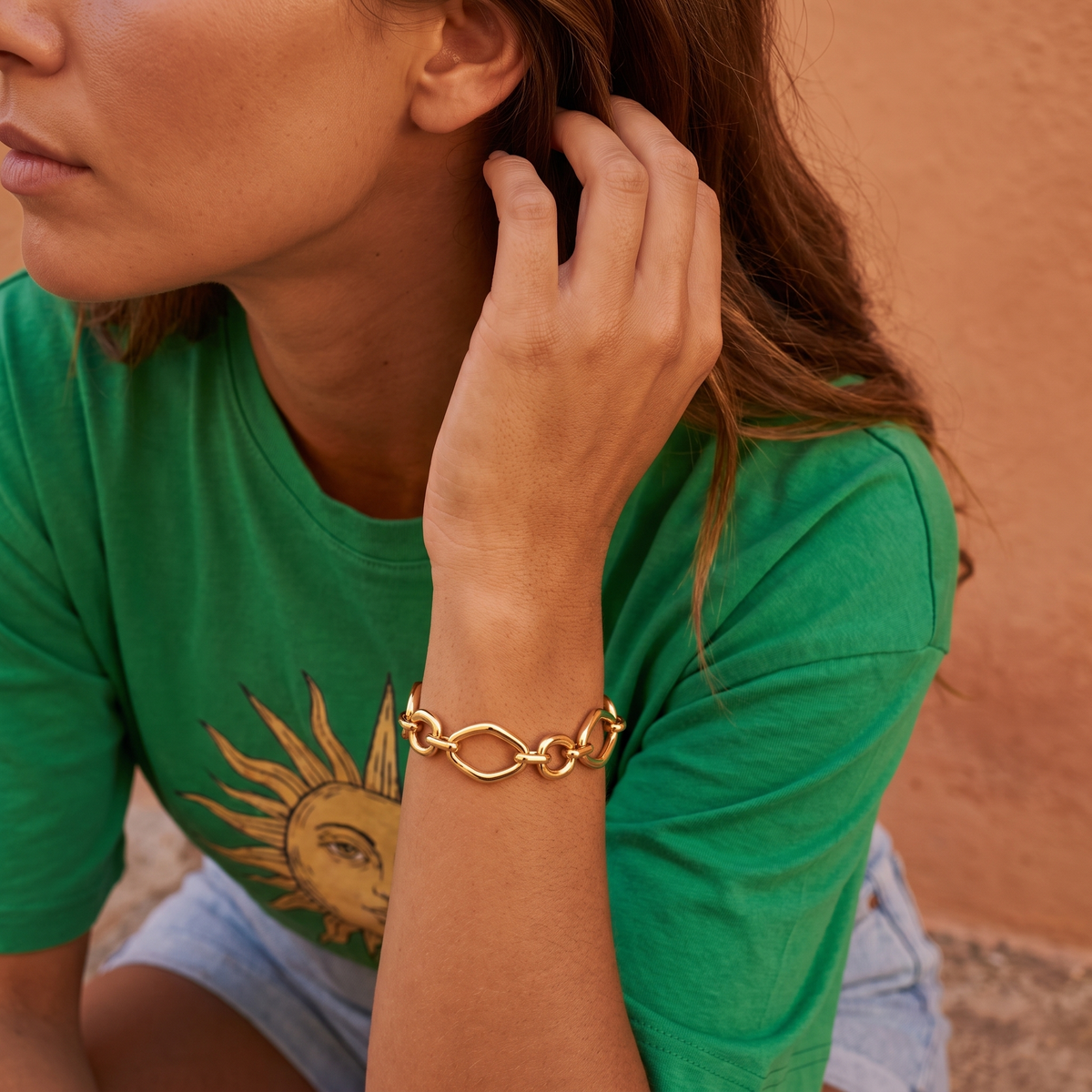 Oval Link Bracelet