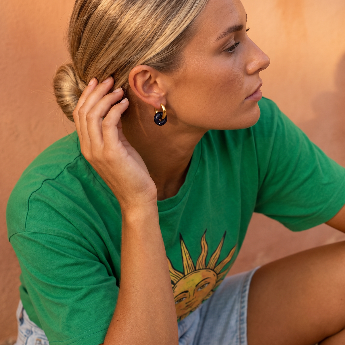 Black Onyx Earrings