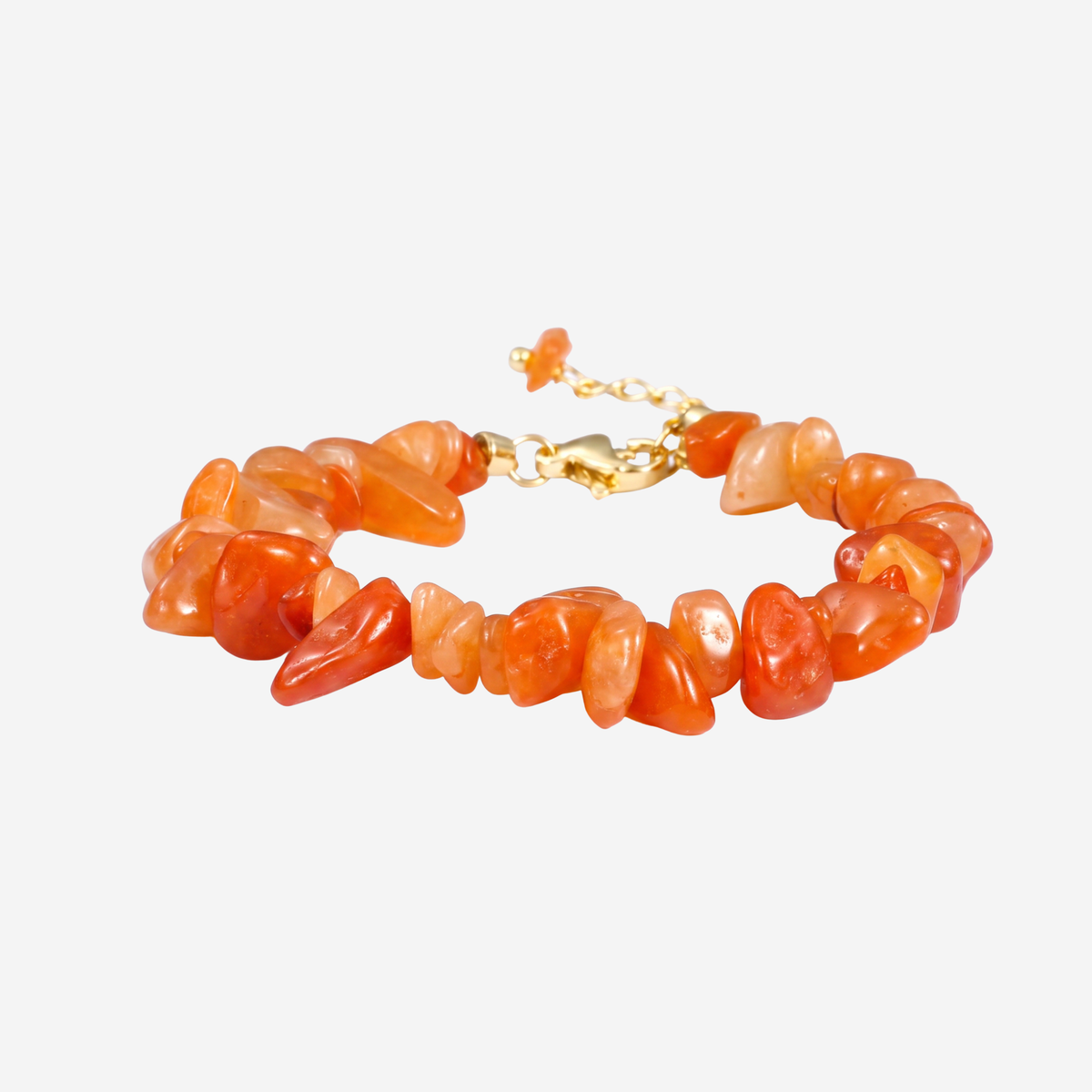 Carnelian Chip Bracelet