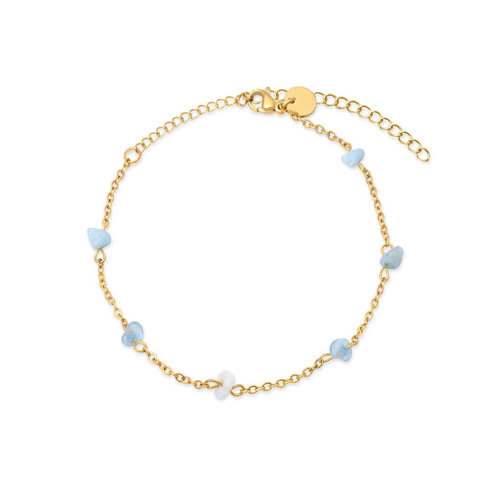 Aquamarine Anklet - ISLA IDA™