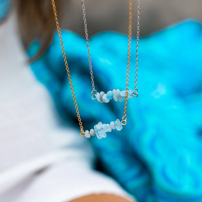 Aquamarine Necklace - ISLA IDA™