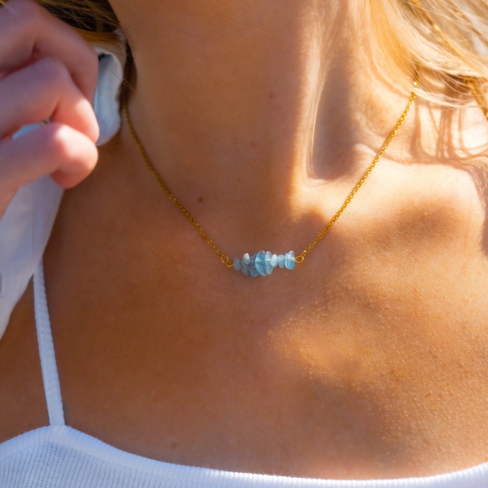 Aquamarine Necklace - ISLA IDA™