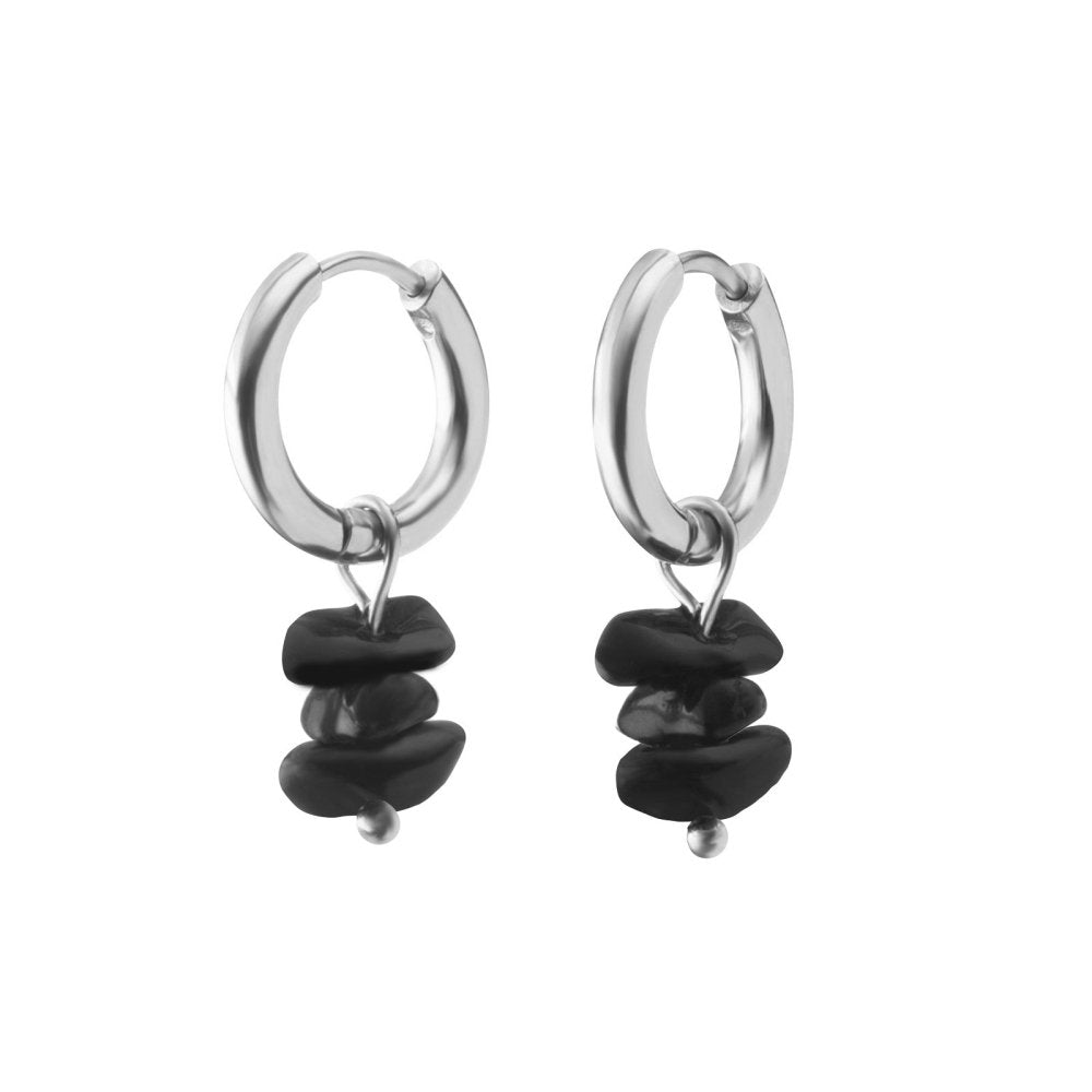 Black Tourmaline Earrings - ISLA IDA™