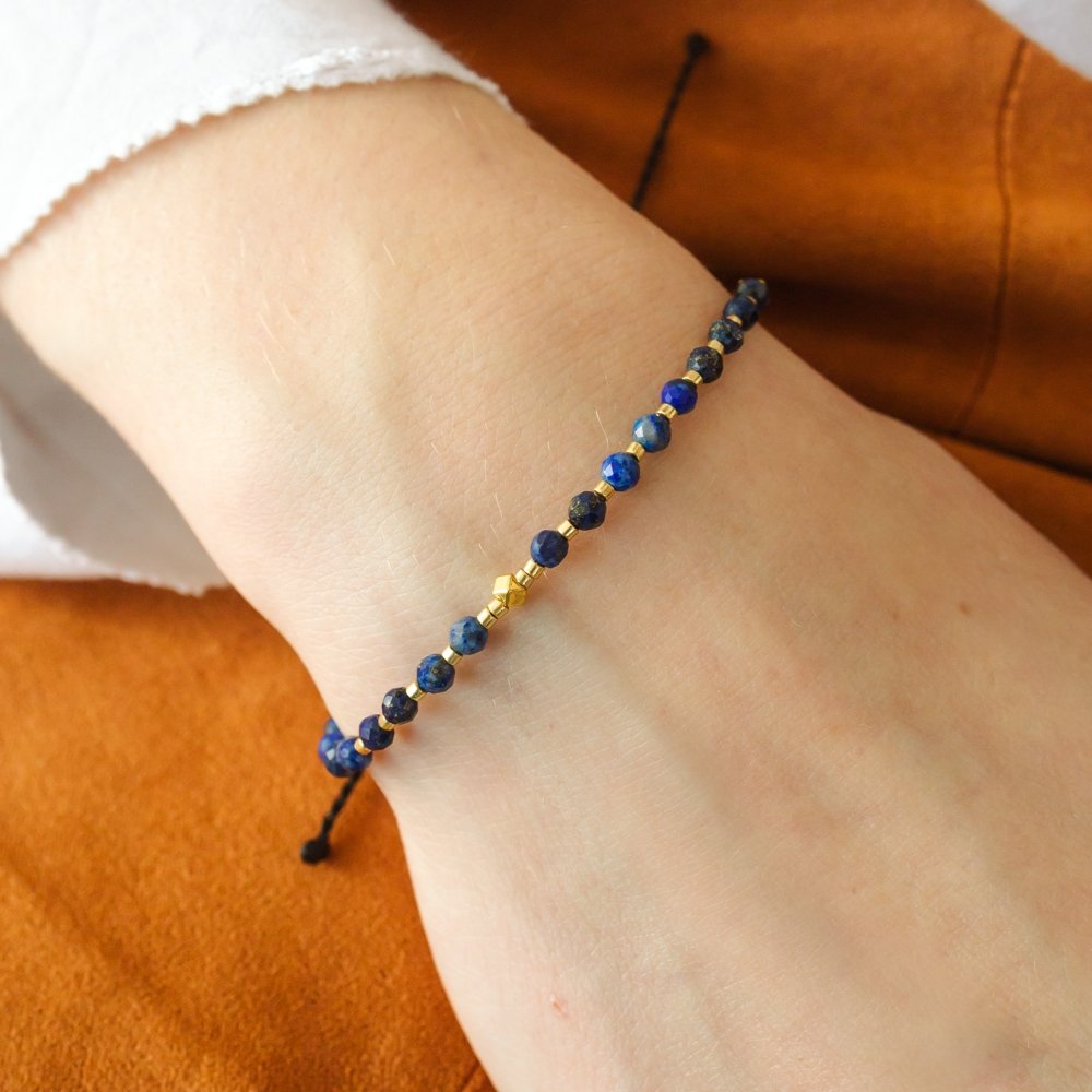 Lapis Lazuli Beaded Bracelet - ISLA IDA™