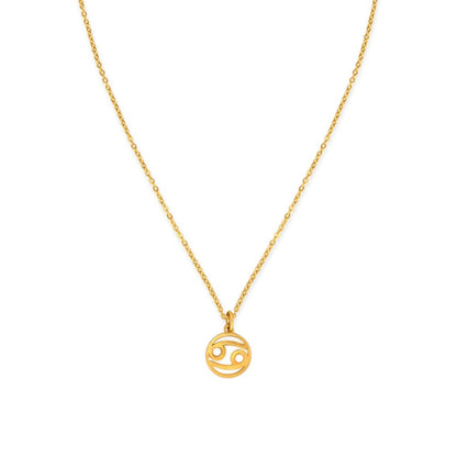 Zodiac Necklace Gold - ISLA IDA™